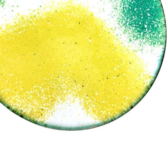 Vintage Enamelled Copper Trinket Dish - Picture 8 of 14